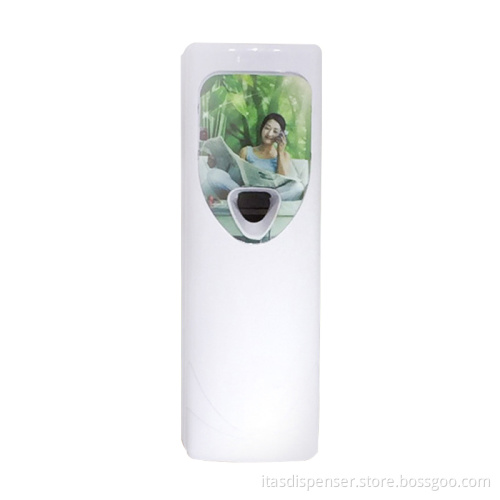 Wall-Mounted Automatic Refillable Plastic Bottle Liquid Perfume Dispenser Air Freshener Toilet Spray Machine for Public Places